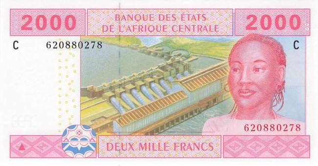 2000 Francs P.608Ce 2002